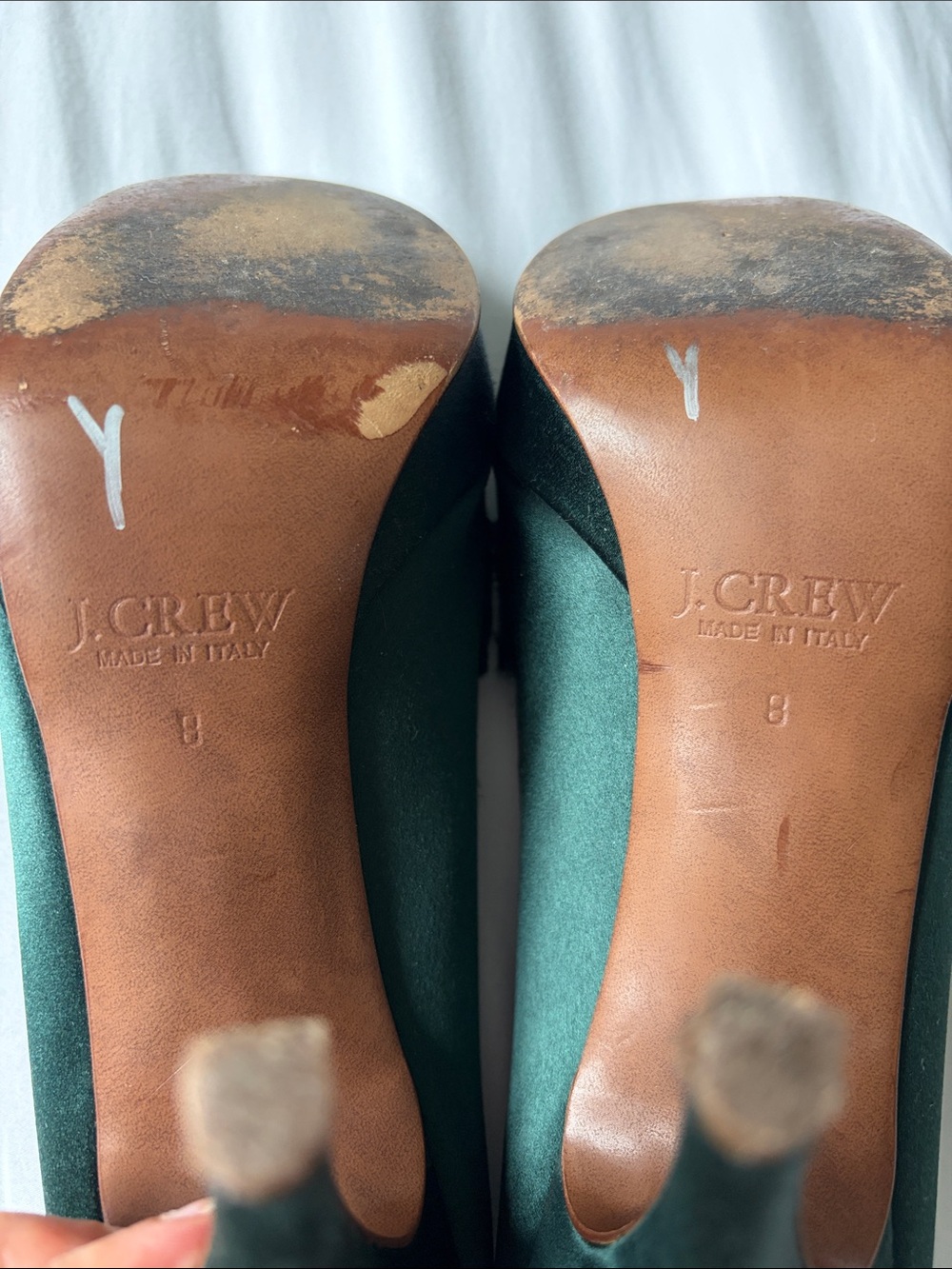 Vintage J. Crew Platform Loafer Pumps - Picture 5 of 6